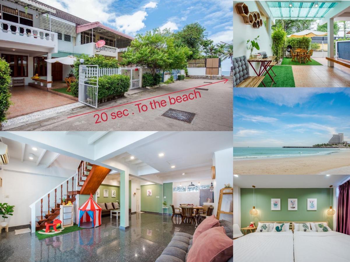 White Beach House Hua Hin 20 Second To The Beach Extérieur photo